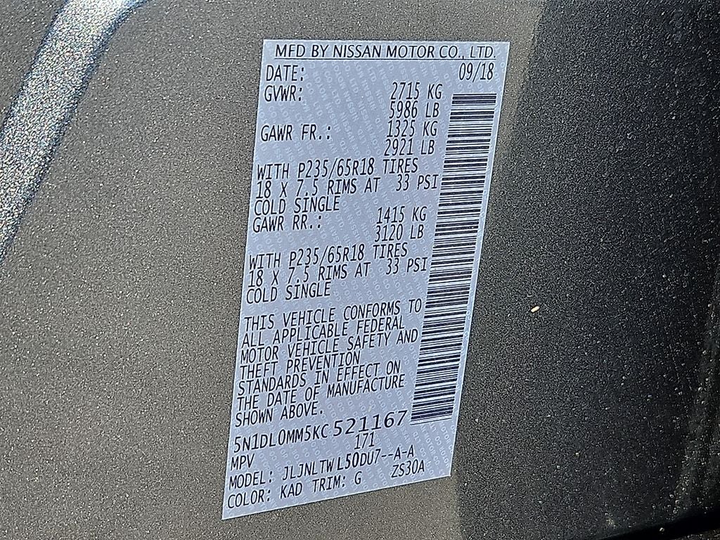 2019 INFINITI QX60 LUXE