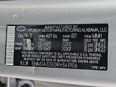 2024 Hyundai Tucson SE