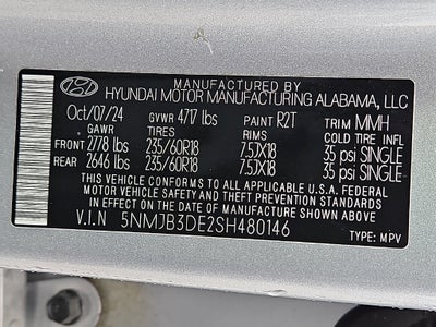 2025 Hyundai Tucson SEL