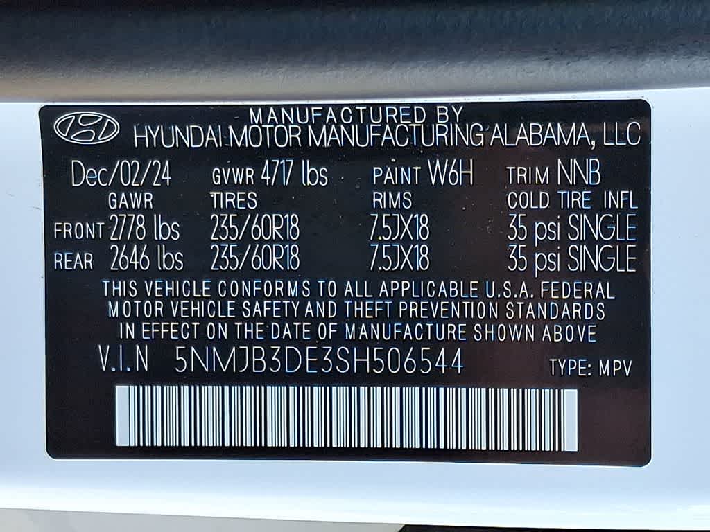 2025 Hyundai Tucson SEL