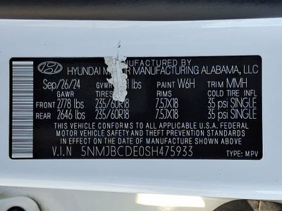 2025 Hyundai Tucson SEL