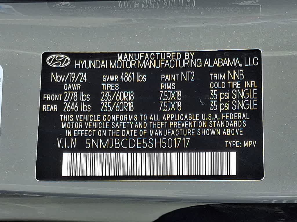 2025 Hyundai Tucson SEL