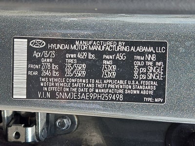 2023 Hyundai Tucson Limited