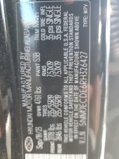 2024 Hyundai Tucson Limited