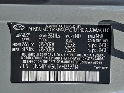 2027 Hyundai Santa Fe SE