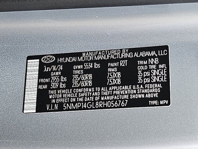 2024 Hyundai Santa Fe SE
