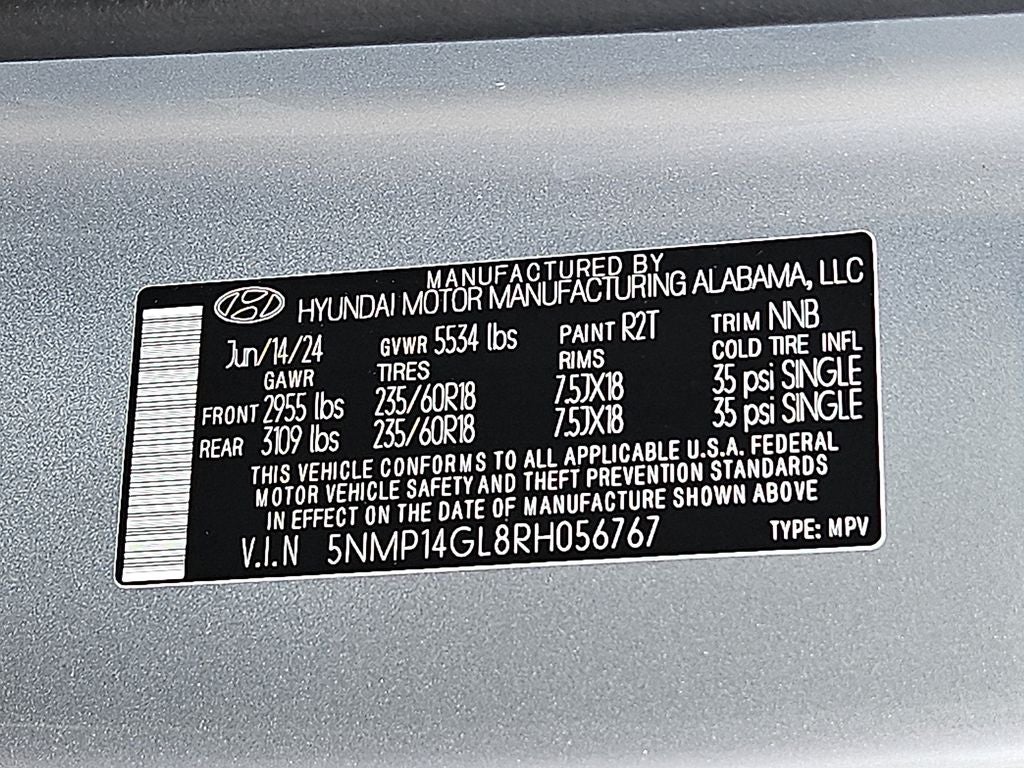 2024 Hyundai Santa Fe SE