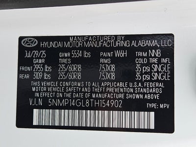 2026 Hyundai Santa Fe SE