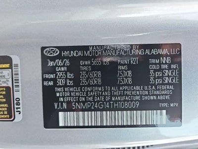 2026 Hyundai Santa Fe Hybrid SEL