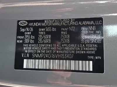 2027 Hyundai Santa Fe Hybrid SEL