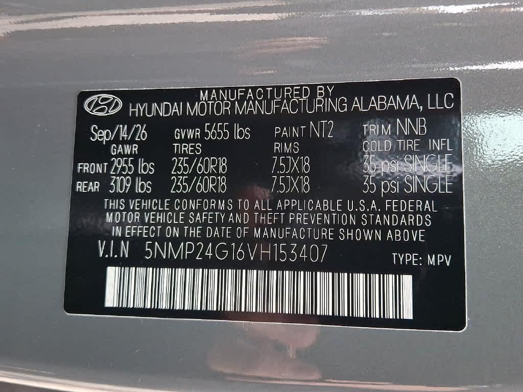 2027 Hyundai Santa Fe Hybrid SEL