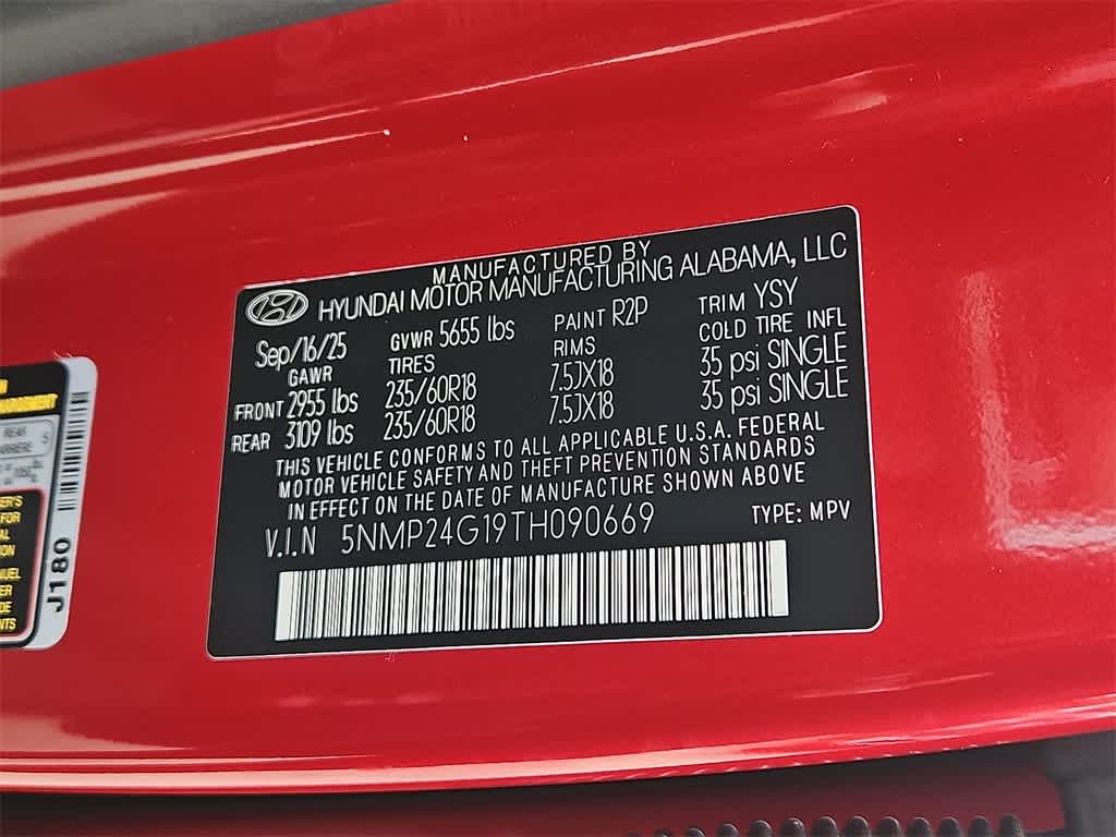 2026 Hyundai Santa Fe Hybrid SEL