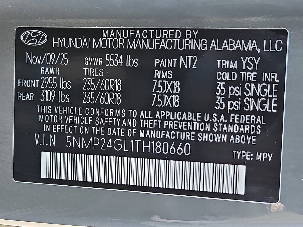 2026 Hyundai Santa Fe SEL