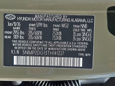 2026 Hyundai Santa Fe Hybrid SEL
