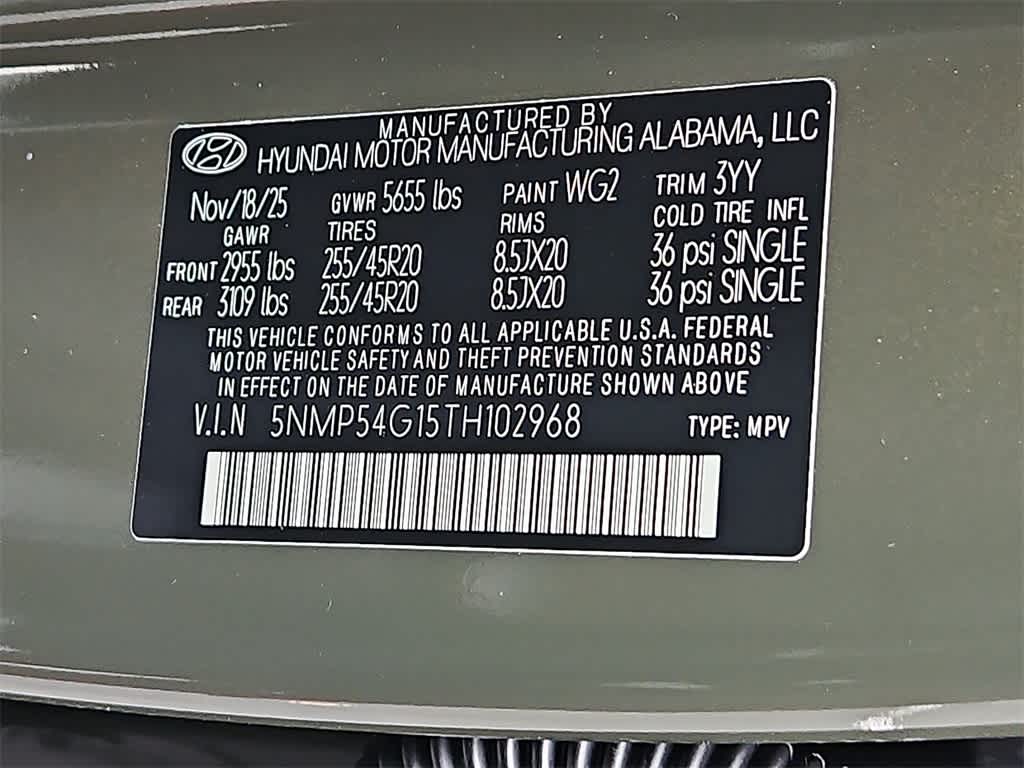 2026 Hyundai Santa Fe Hybrid Calligraphy