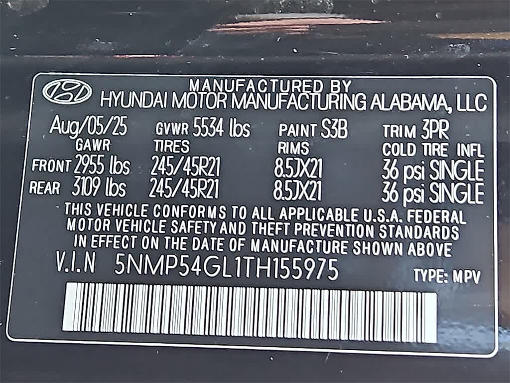 2026 Hyundai Santa Fe Calligraphy