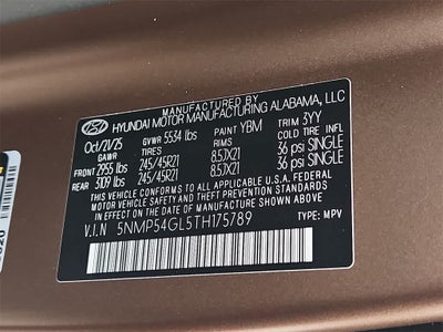 2026 Hyundai Santa Fe Calligraphy