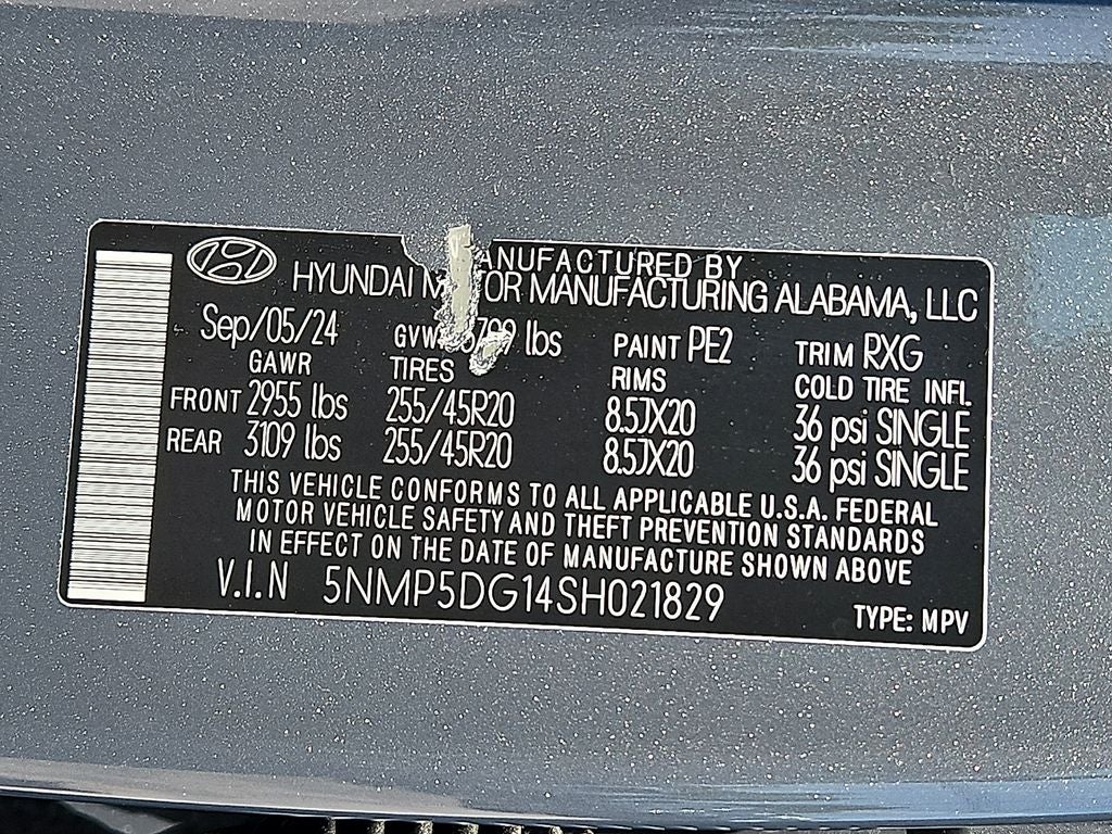 2025 Hyundai Santa Fe Hybrid Calligraphy