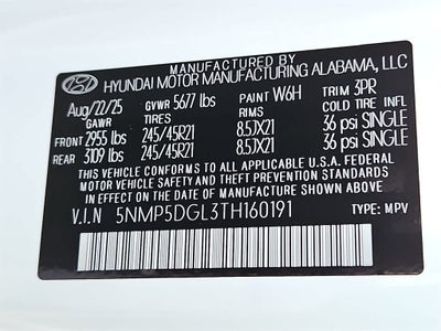 2026 Hyundai Santa Fe Calligraphy