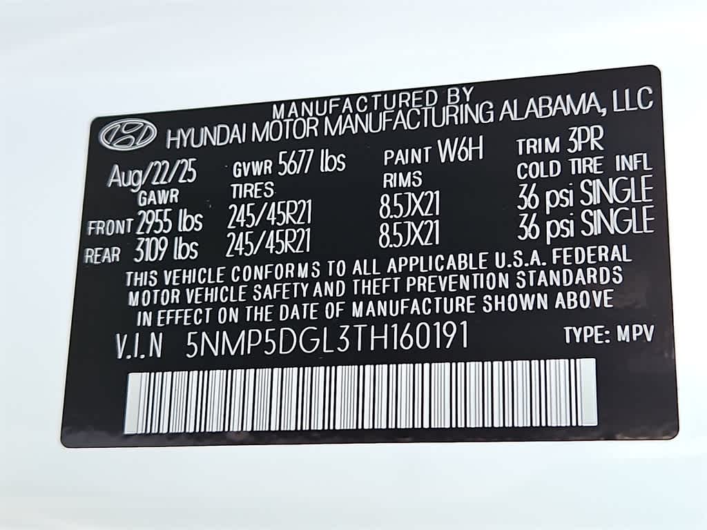 2026 Hyundai Santa Fe Calligraphy