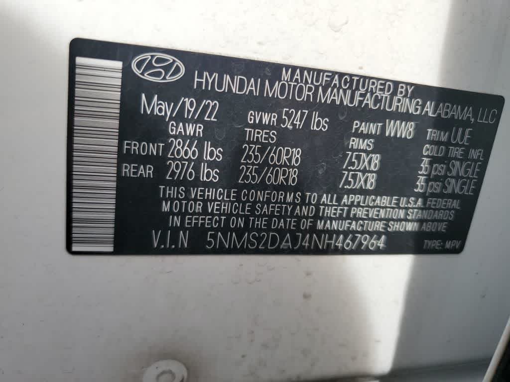 2022 Hyundai Santa Fe SEL