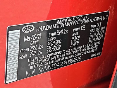 2023 Hyundai Santa Fe Hybrid SEL Premium