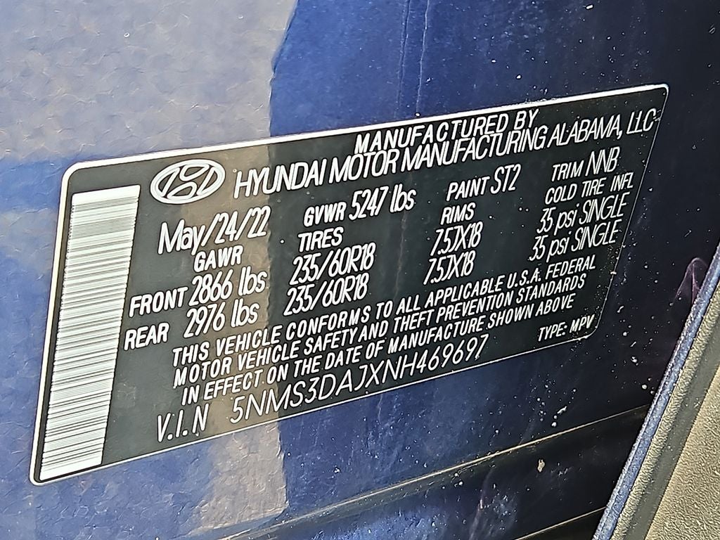2022 Hyundai Santa Fe SEL