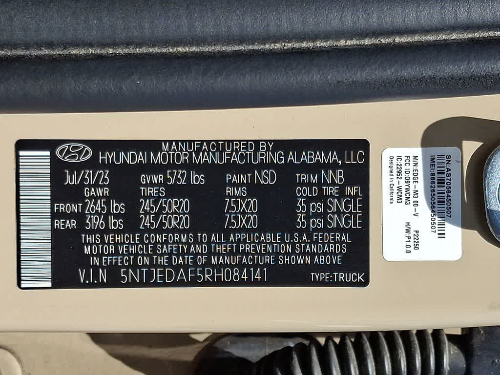 2024 Hyundai Santa Cruz Limited