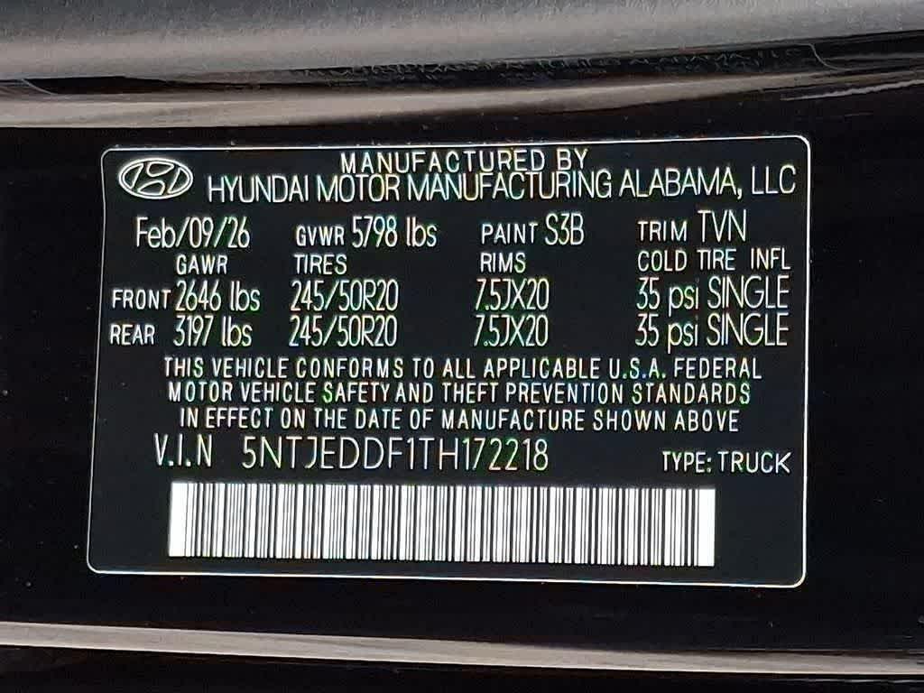 2026 Hyundai Santa Cruz Limited