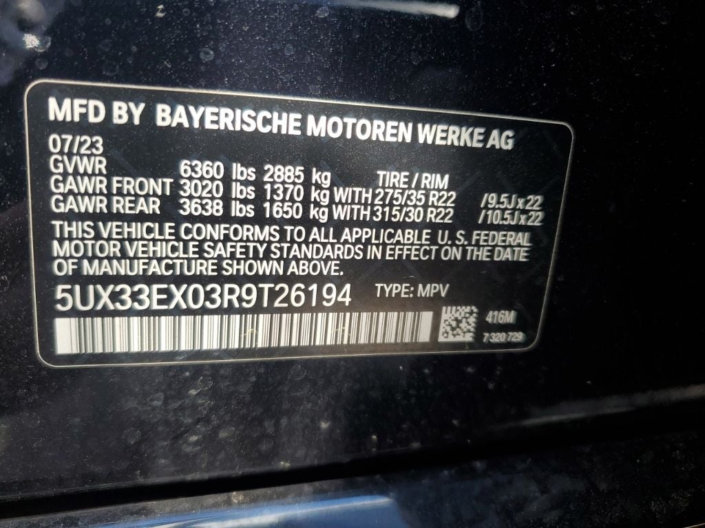 2024 BMW X6 xDrive40i xDrive40i
