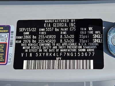 2022 Kia Sorento SX