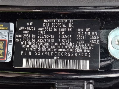 2024 Kia Sorento S