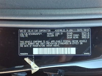 2024 Volvo S60 Core Dark Theme