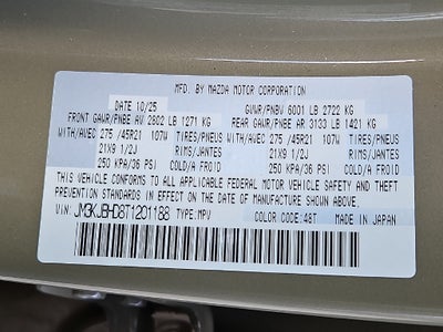 2026 Mazda Mazda CX-70 3.3 Turbo Preferred