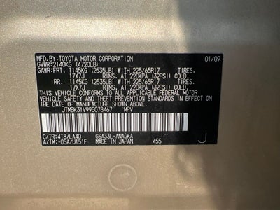 2009 Toyota RAV4 Ltd