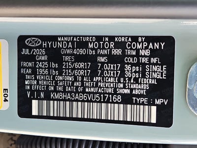 2027 Hyundai Kona SE