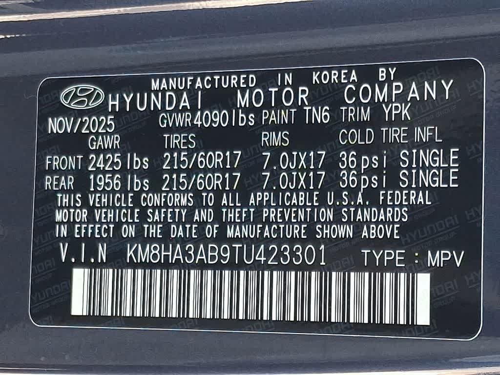 2026 Hyundai Kona SE