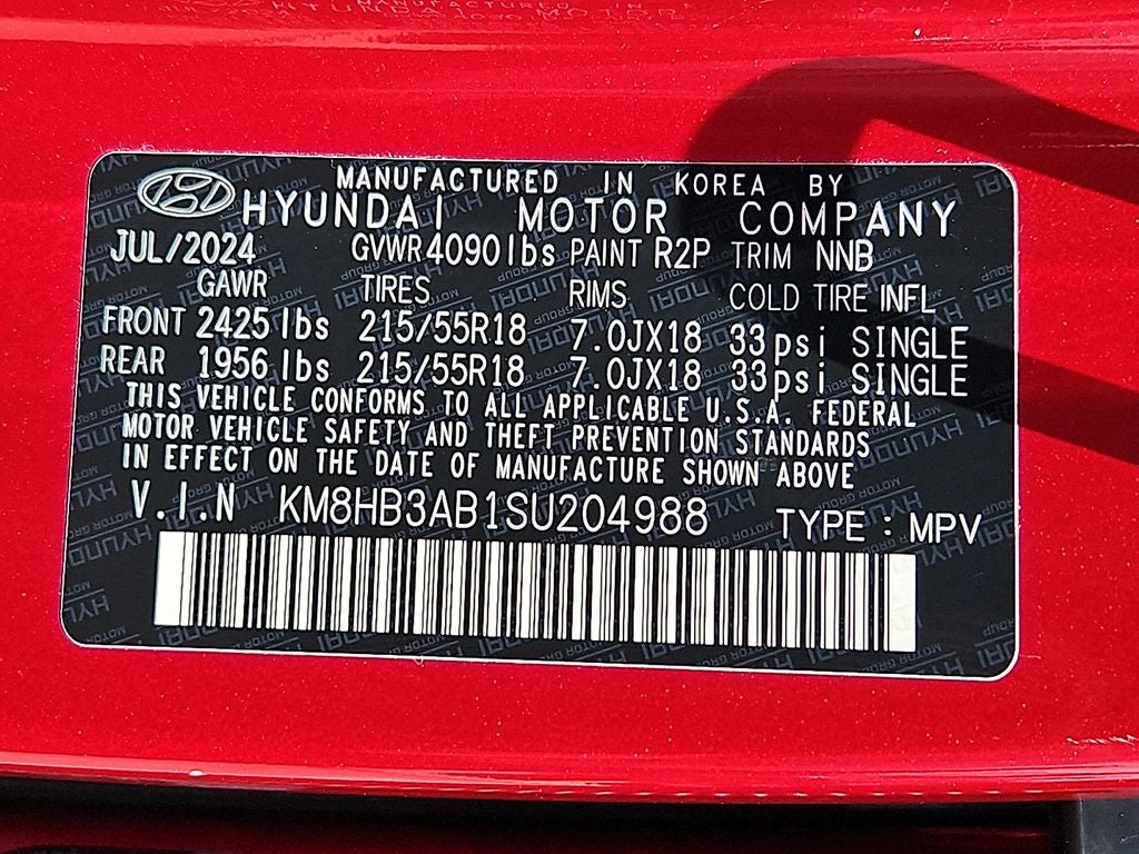 2025 Hyundai Kona SEL