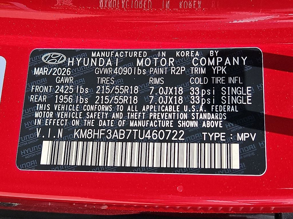 2026 Hyundai Kona SEL Sport