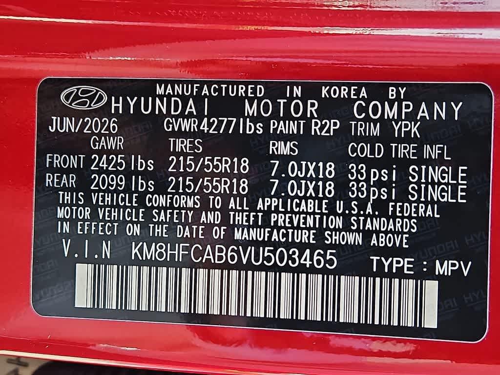 2027 Hyundai Kona SEL Sport