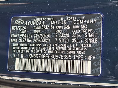 2025 Hyundai Palisade Calligraphy