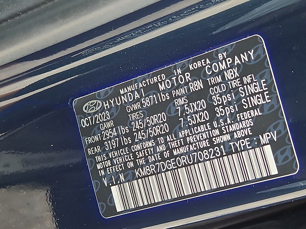 2024 Hyundai Palisade Calligraphy