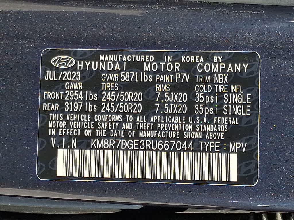 2024 Hyundai Palisade Calligraphy