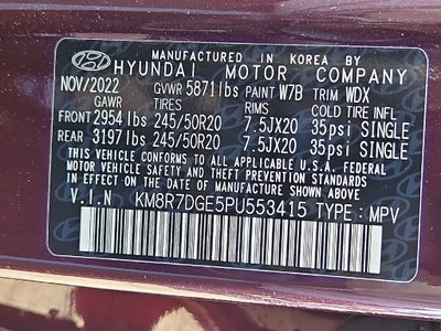 2023 Hyundai Palisade Calligraphy
