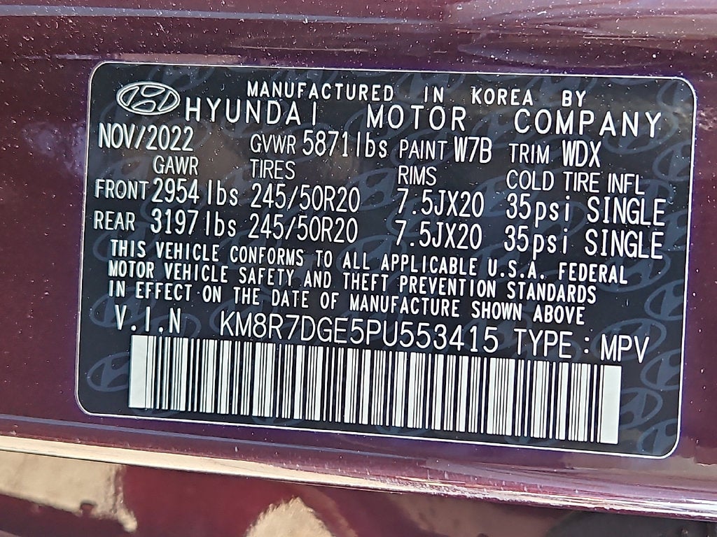 2023 Hyundai Palisade Calligraphy