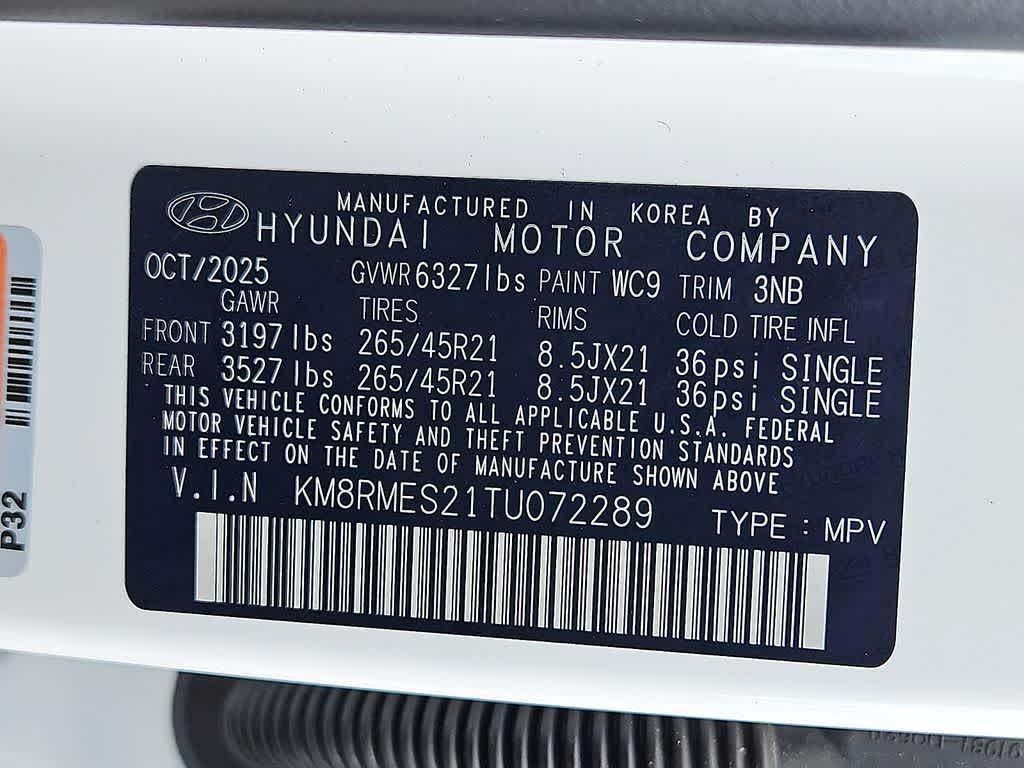 2026 Hyundai Palisade Calligraphy