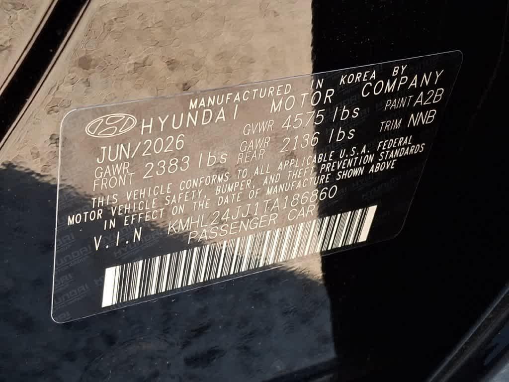 2026 Hyundai Sonata Hybrid Blue