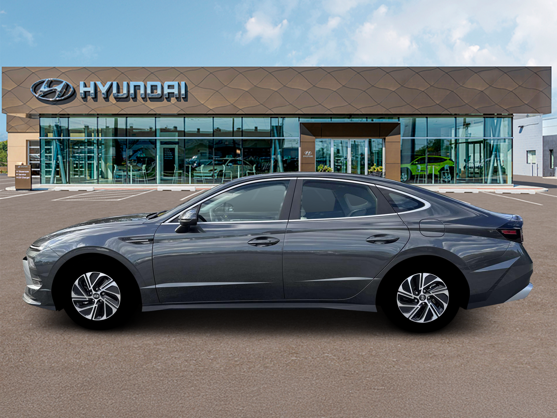 2026 Hyundai Sonata Hybrid Blue