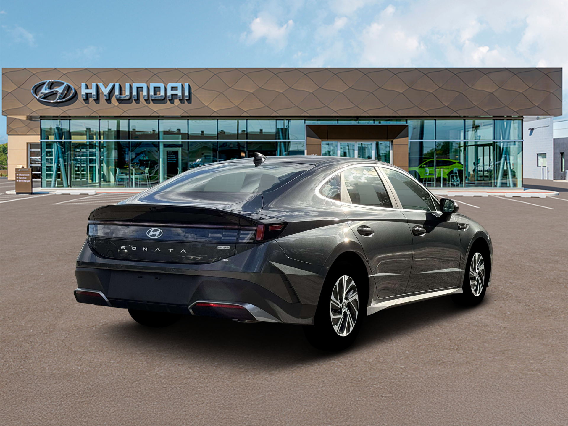 2026 Hyundai Sonata Hybrid Blue