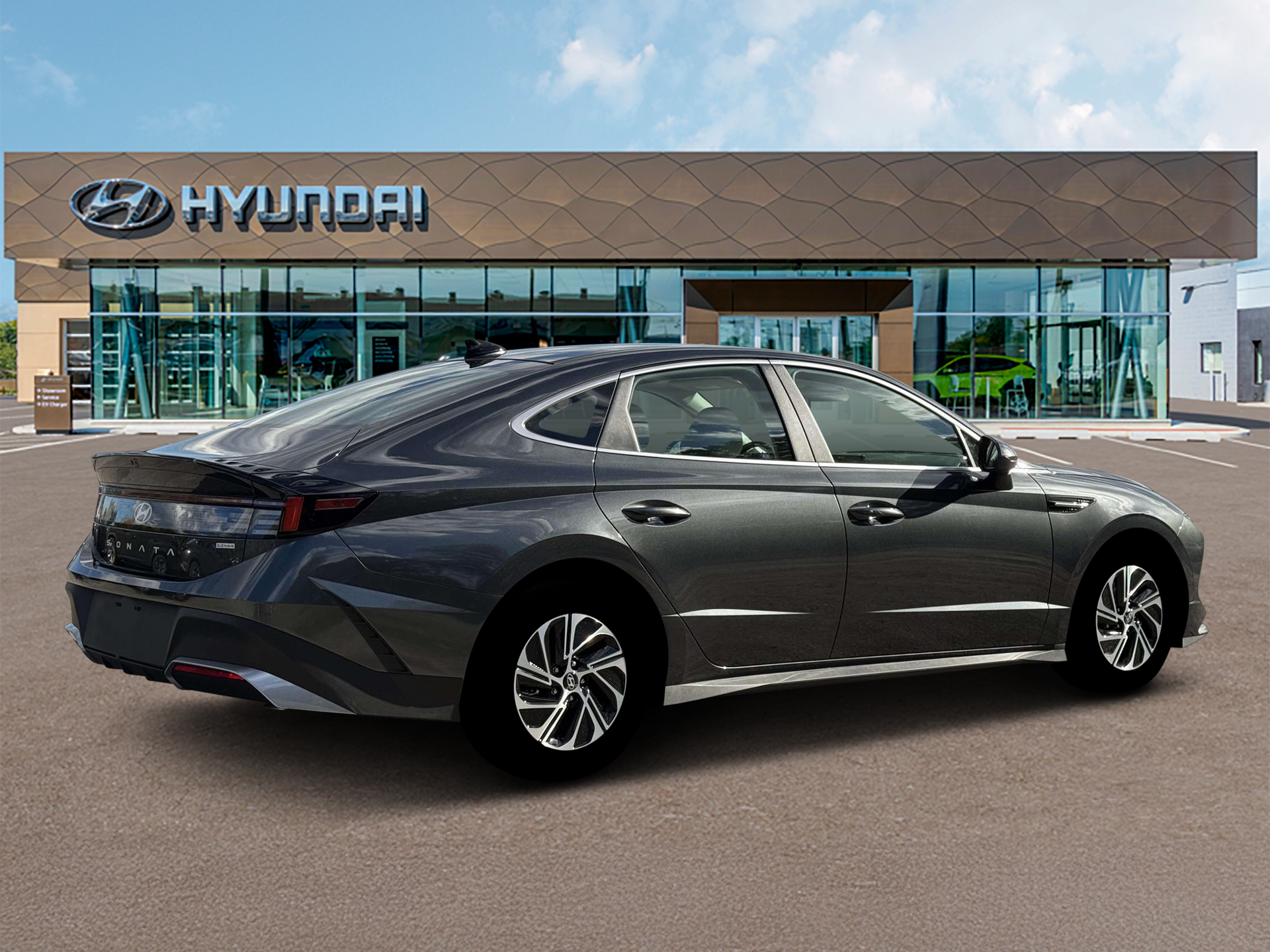 2026 Hyundai Sonata Hybrid Blue